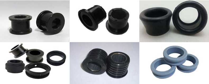 custom molded Rubber bushings